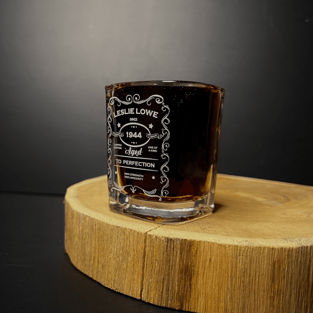 personalized engraved Customized Whiskey glass Gift Sets for Groomsmen, Engraved whiskey Glassware for Best Men, Name, Logo, Symbol, and photo deep engraving The ultimate Valentine's Day surprise for whiskey lovers